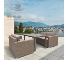 Обеденный комплект мебели T256A/S59A-W53 Brown